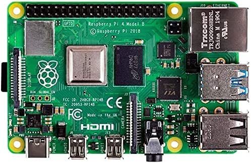 Raspberry Pi 4 Model B 8GB RAM Kit with 32GB Noobs, LAN-mHDMI Cable, Power Supply, MicroSD Card - The Complete Kit